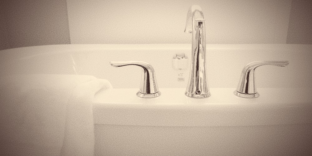 scary bathtub